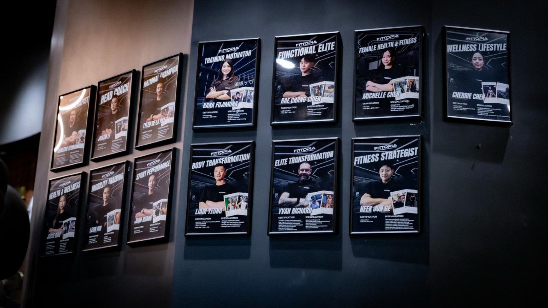 Personal trainer session at Fittopia Fitness Center gym in Richmond BC