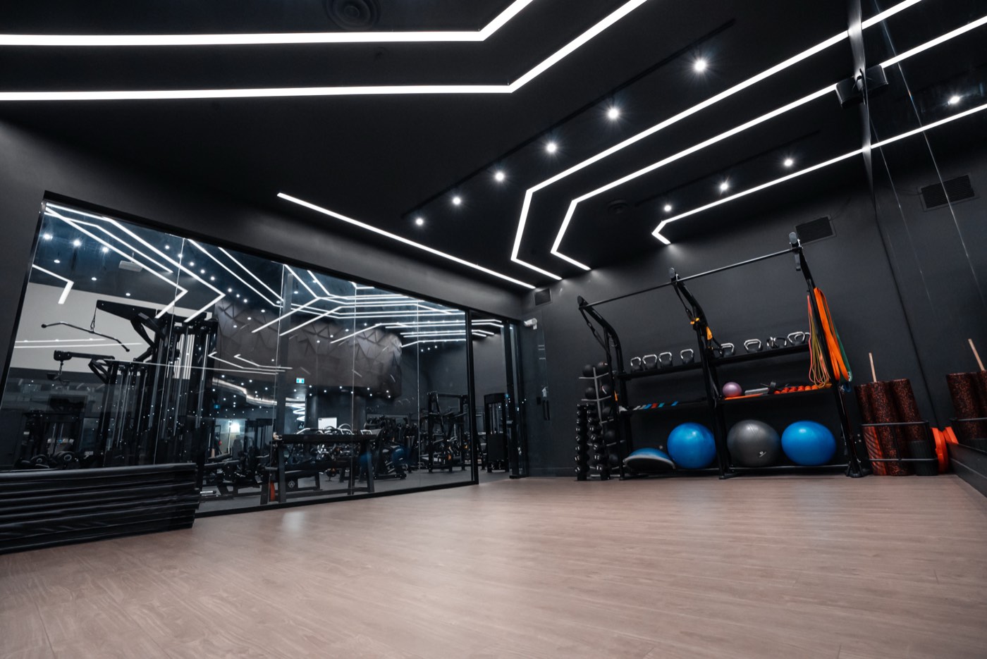 Fittopia Fitness Center cardio floor