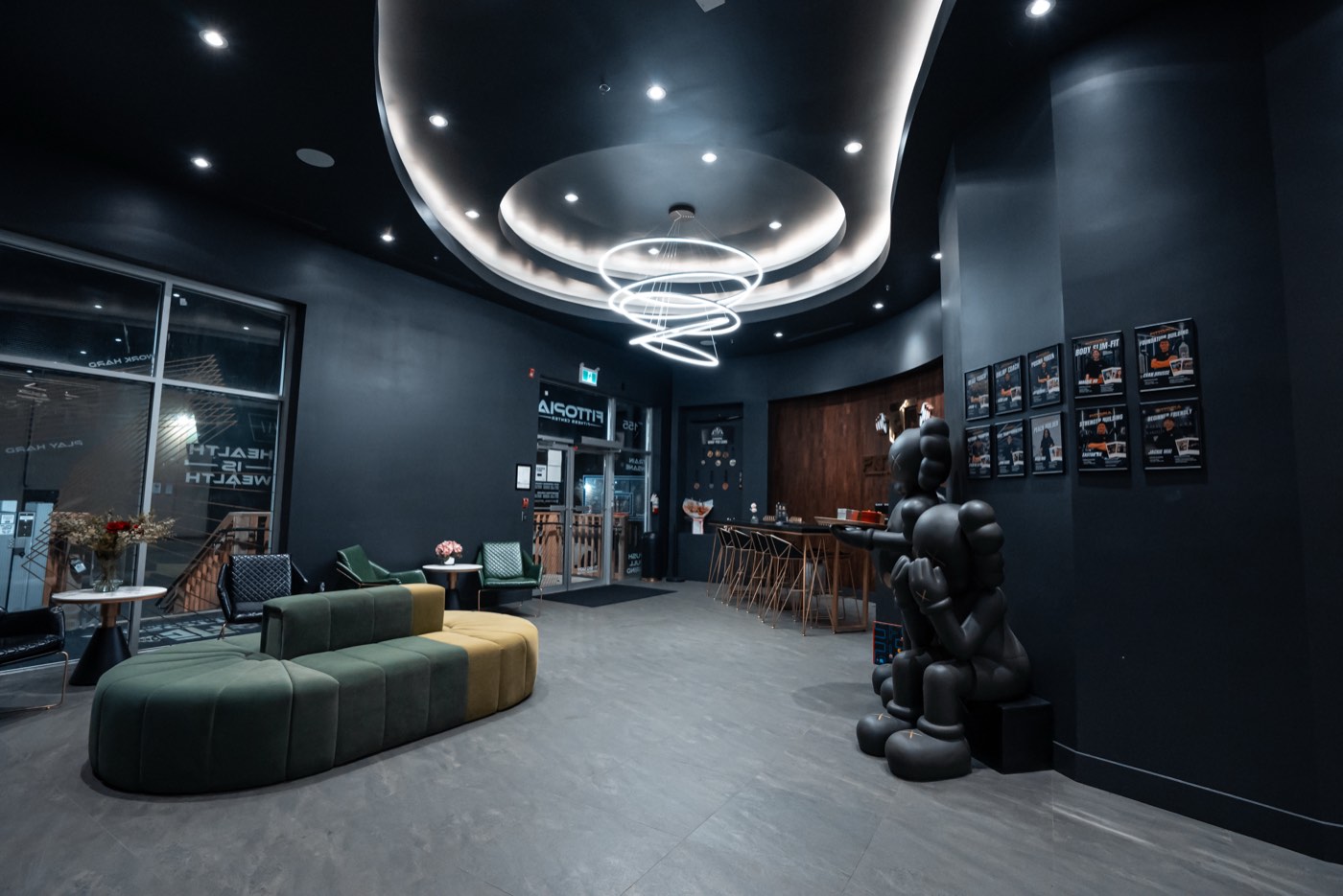 Fittopia Fitness Center reception