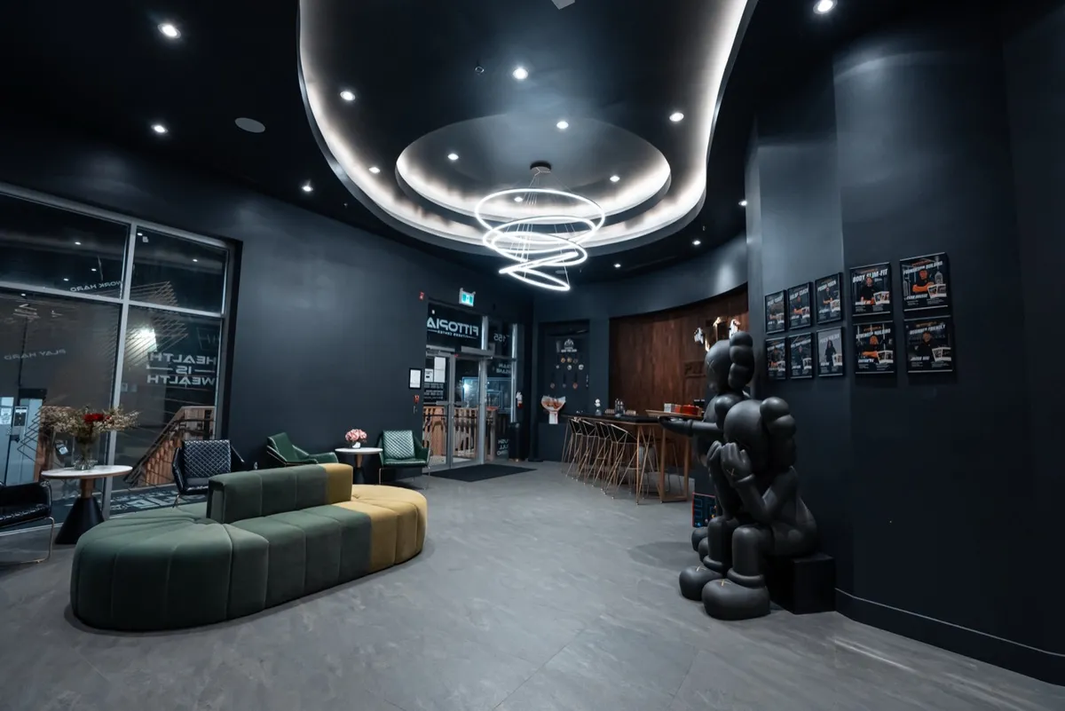 Fittopia Fitness Center reception